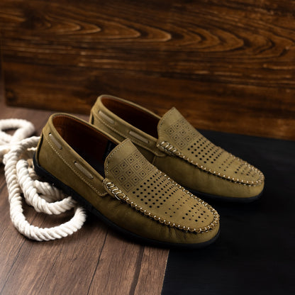 Vented Suede Loafers (M1)