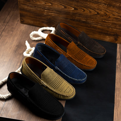 Vented Suede Loafers (M1)