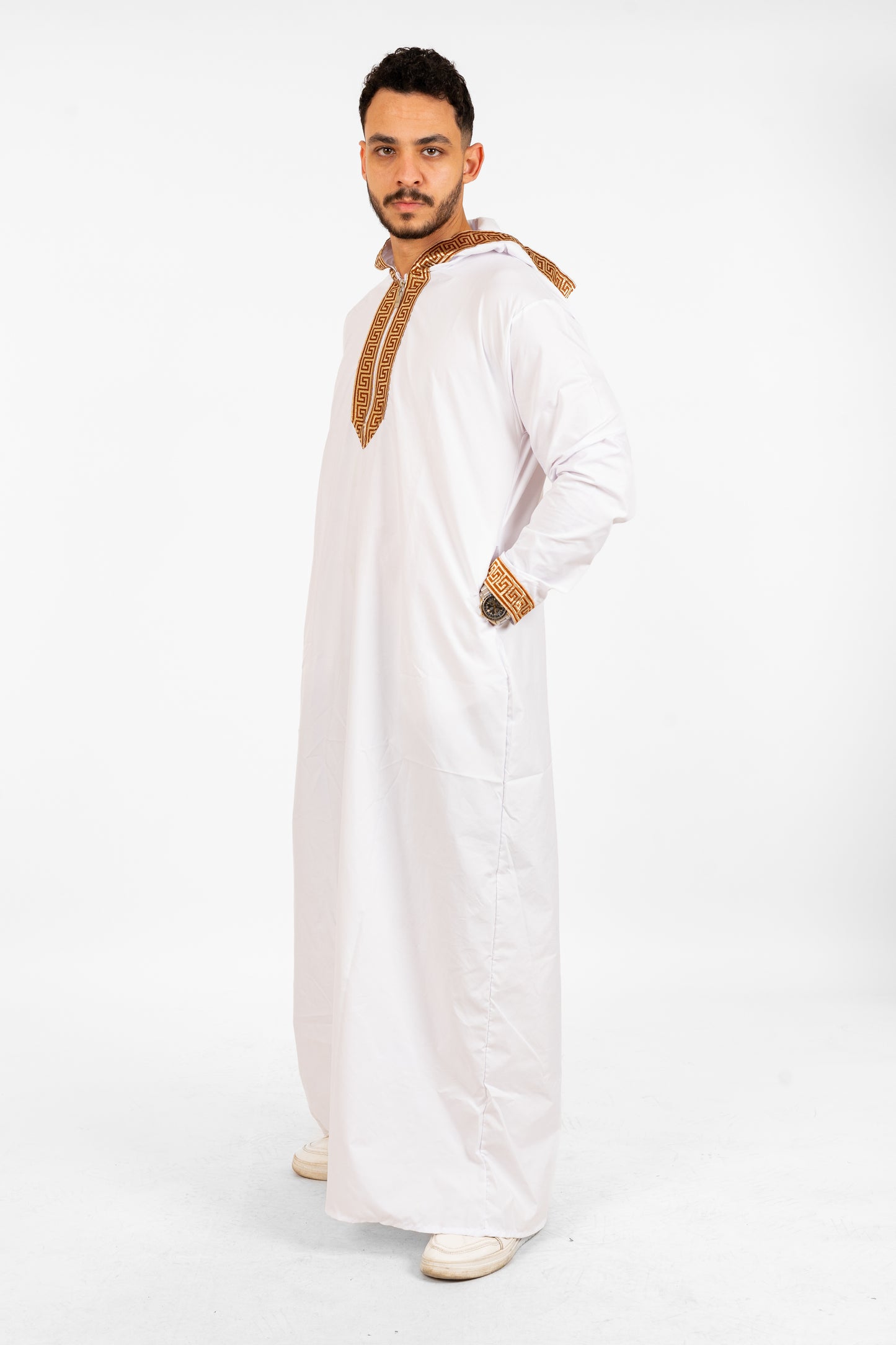 Men's Hooded Abaya