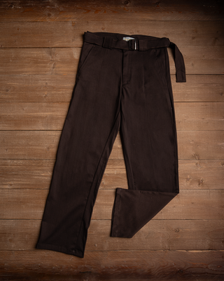Classic Gabardine Belt Pants