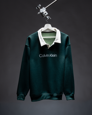 Calvin Klein Contrast Collar Sweatshirt