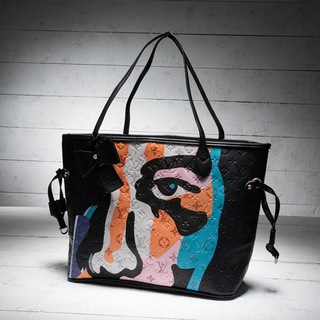 Monogram Basket Tote