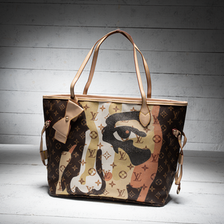 Monogram Basket Tote