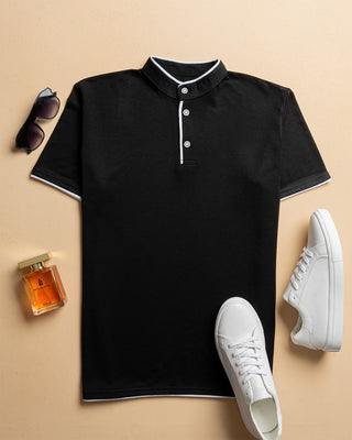 Half-Collar T-Shirt