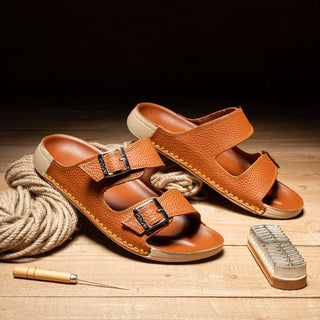Prada Leather Slider