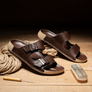 Prada Leather Slider