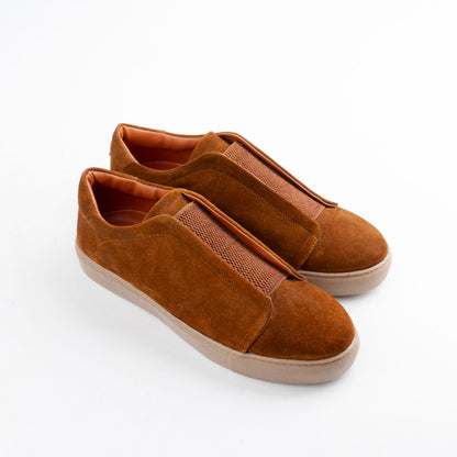 Suede Slip-On Sneakers