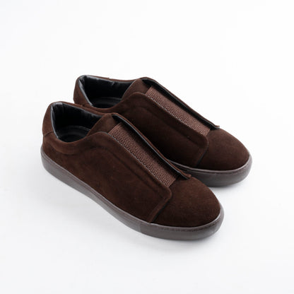 Suede Slip-On Sneakers