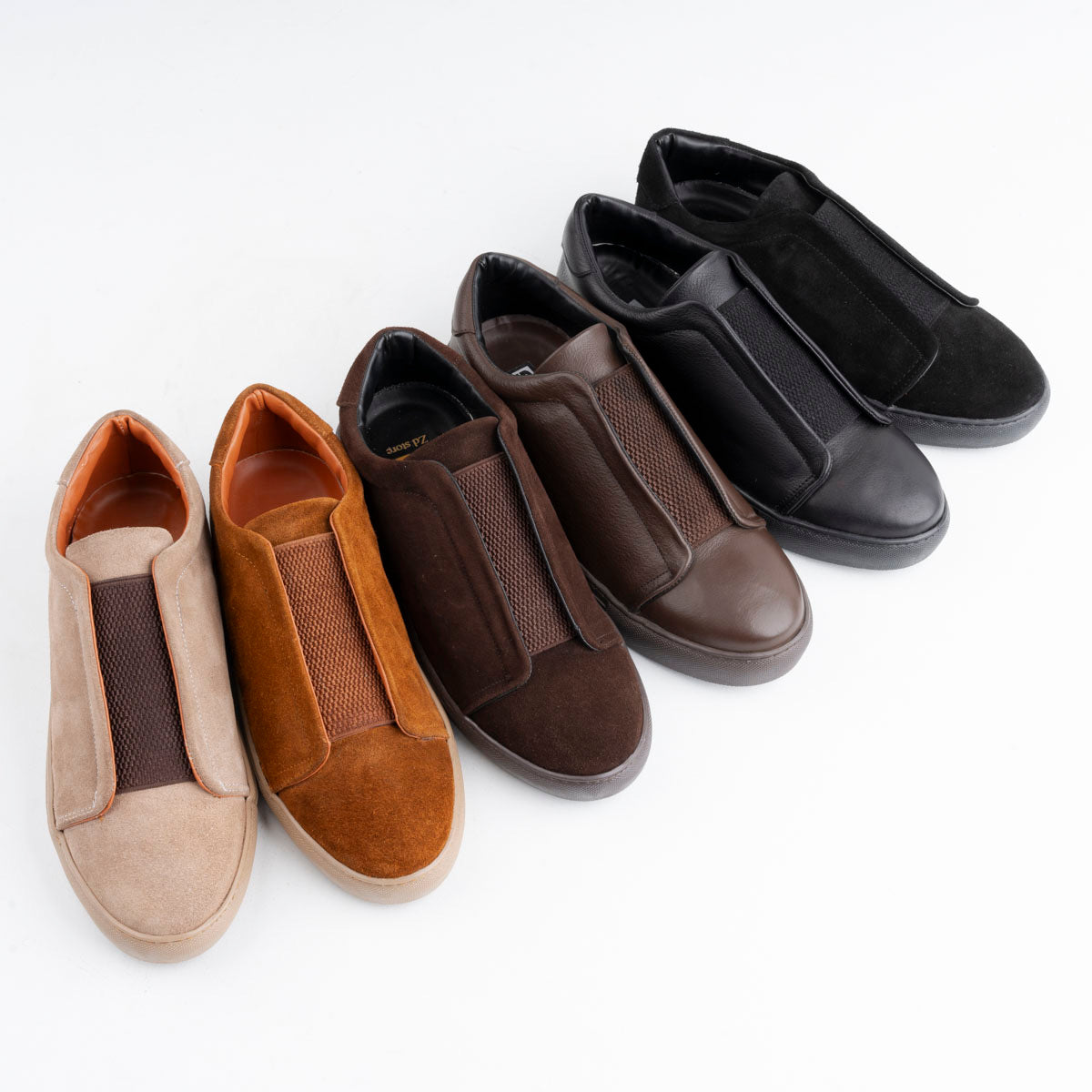 Suede Slip-On Sneakers