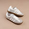 Silver x White Stripes