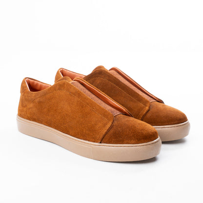 Suede Slip-On Sneakers