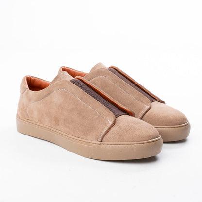 Suede Slip-On Sneakers