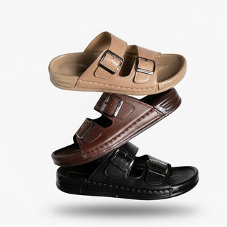 Men’s Slipper – 2 Metal Buckles