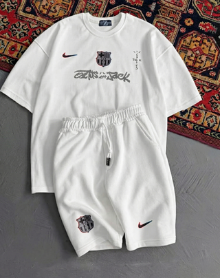 Men's Barcelona T-Shirt & Short Set