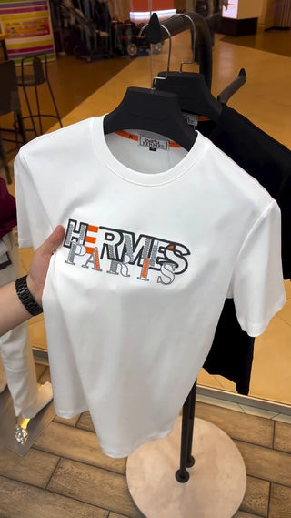 HERMES PARIS Cotton T-Shirt