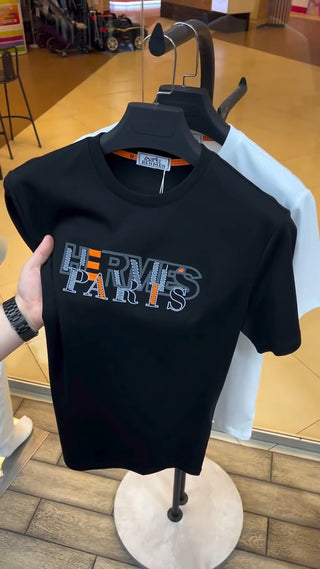 HERMES PARIS Cotton T-Shirt