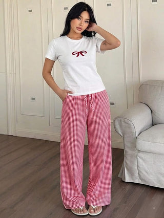 Bow Cotton Pajama