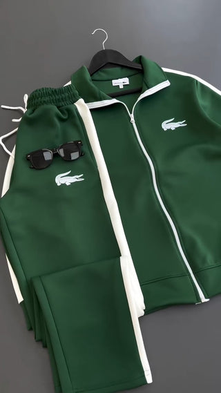 Men's Embroidered Tracksuit Set