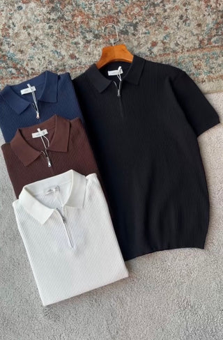 Polo Knit T-Shirt