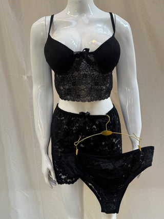 Women’s Lace Pajama Set