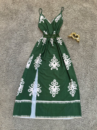 A-Line Slit Dress