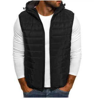 Hooded Neck Waterproof Vest
