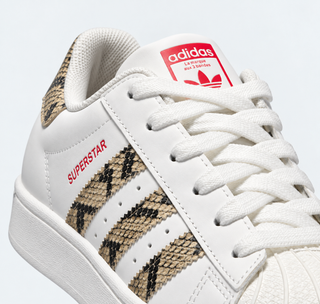 Adidas Superstar Snake Leather Sneakers