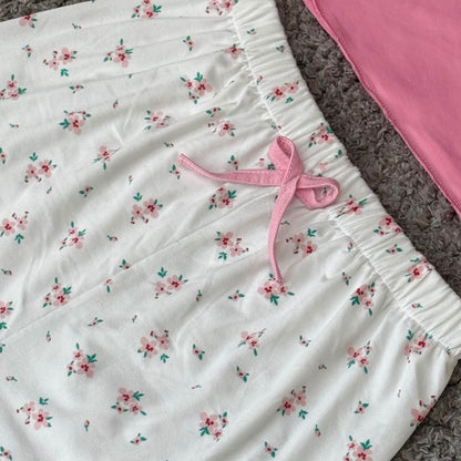 Floral Ribbon Pajama