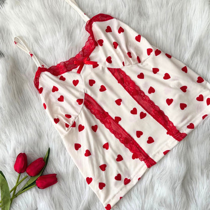 Ribbon Hearts Pajama