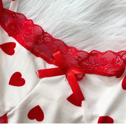 Ribbon Hearts Pajama