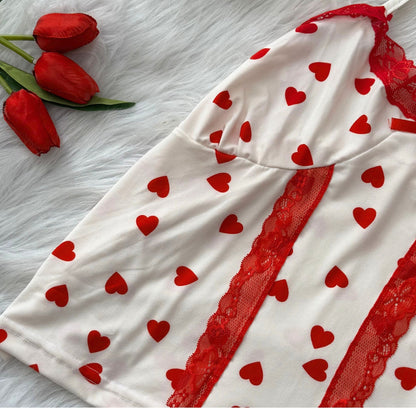 Ribbon Hearts Pajama