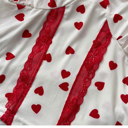 Ribbon Hearts Pajama