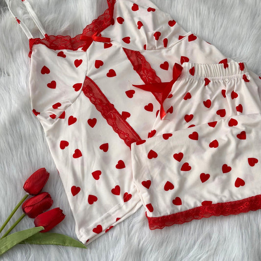 Ribbon Hearts Pajama