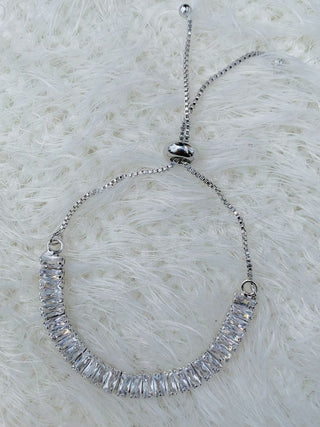 Gold-Plated Tennis Bracelet