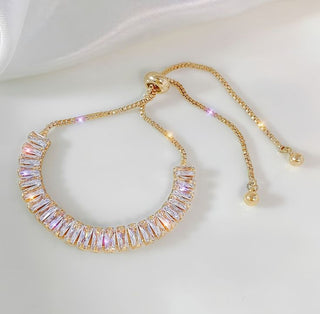 Gold-Plated Tennis Bracelet