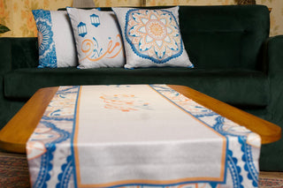 Velvet Runner & Cushions Set