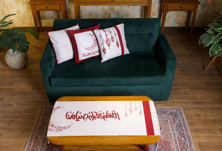 Velvet Runner & Cushions Set