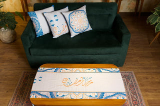 Velvet Runner & Cushions Set
