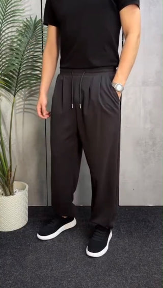 Track Balloon Wide-Leg Pants
