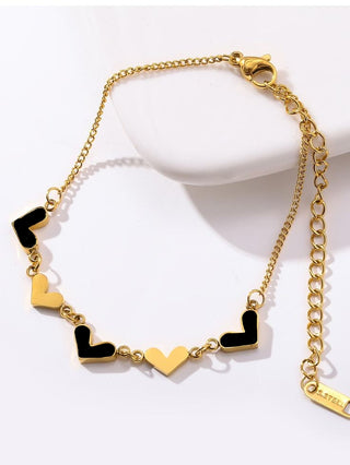 Shell Hearts Bracelet