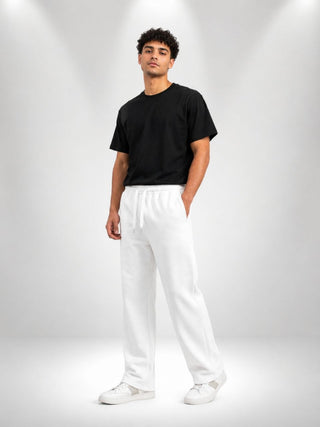 Wide Leg Cotton Pants