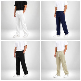 Wide Leg Cotton Pants